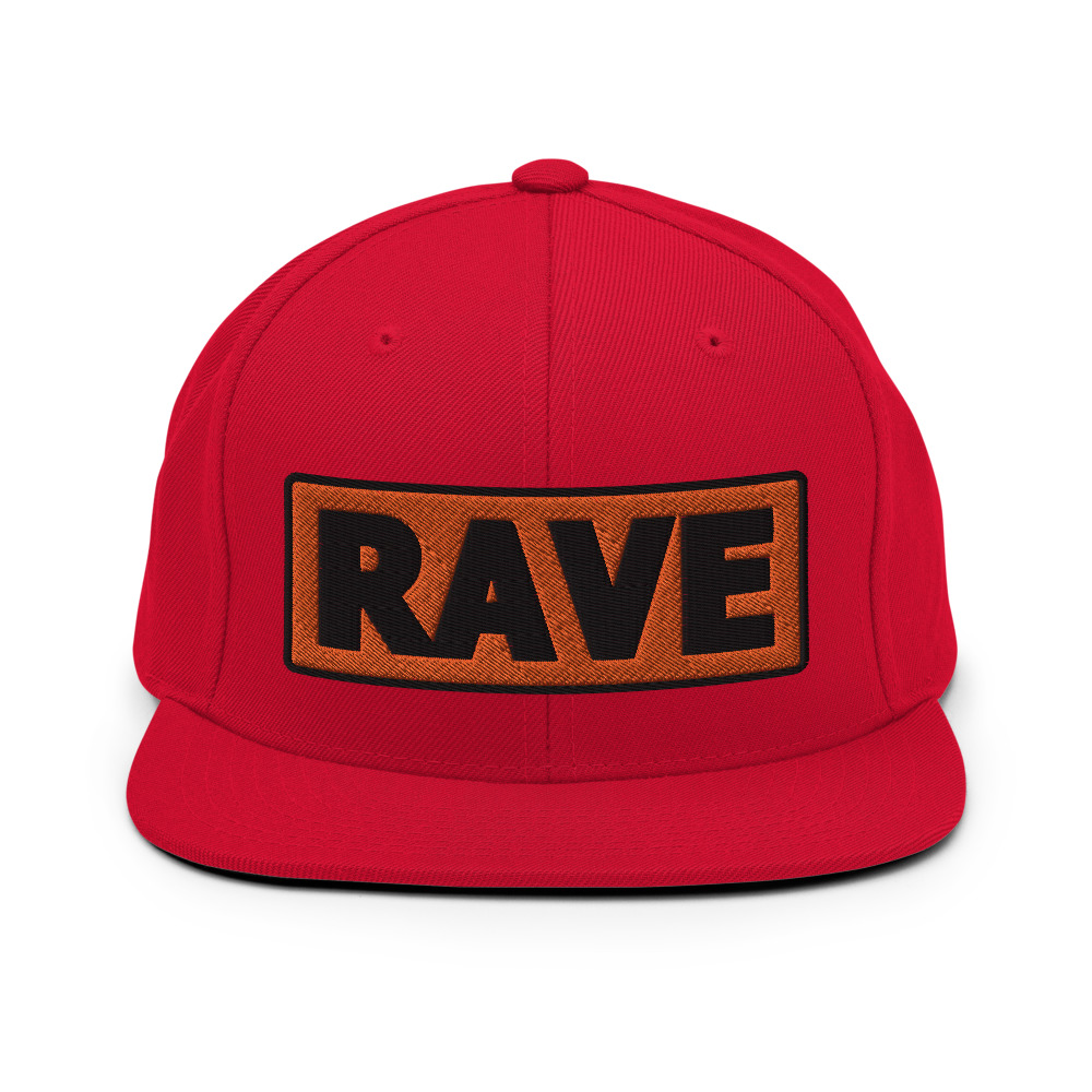 Casquette Snapback RAVE orange – Image 10