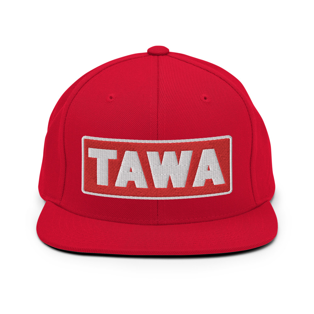 Casquette Snapback TAWA rouge – Image 10
