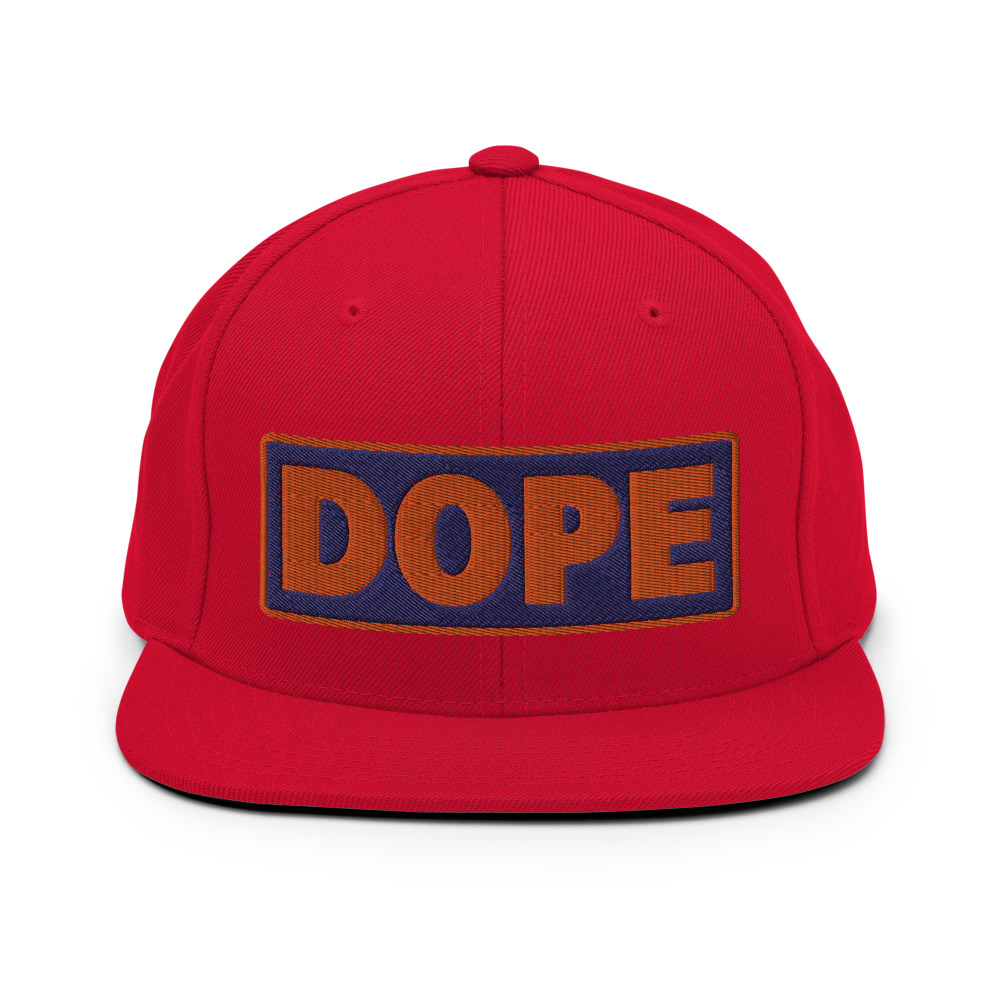 Casquette Snapback DOPE bleu – Image 7