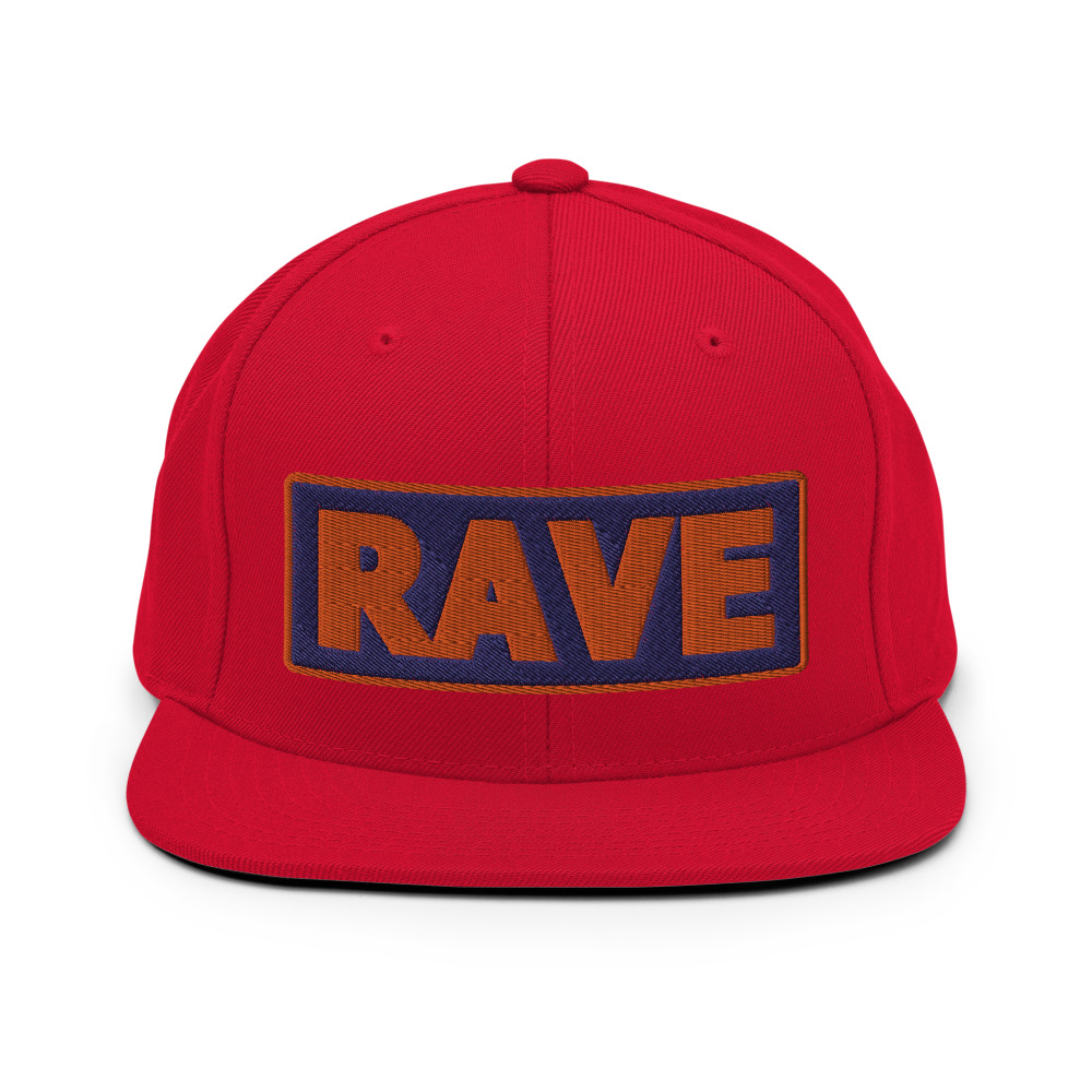 Casquette Snapback RAVE bleu – Image 10