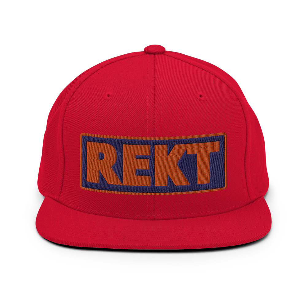 Casquette Snapback REKT bleu – Image 5