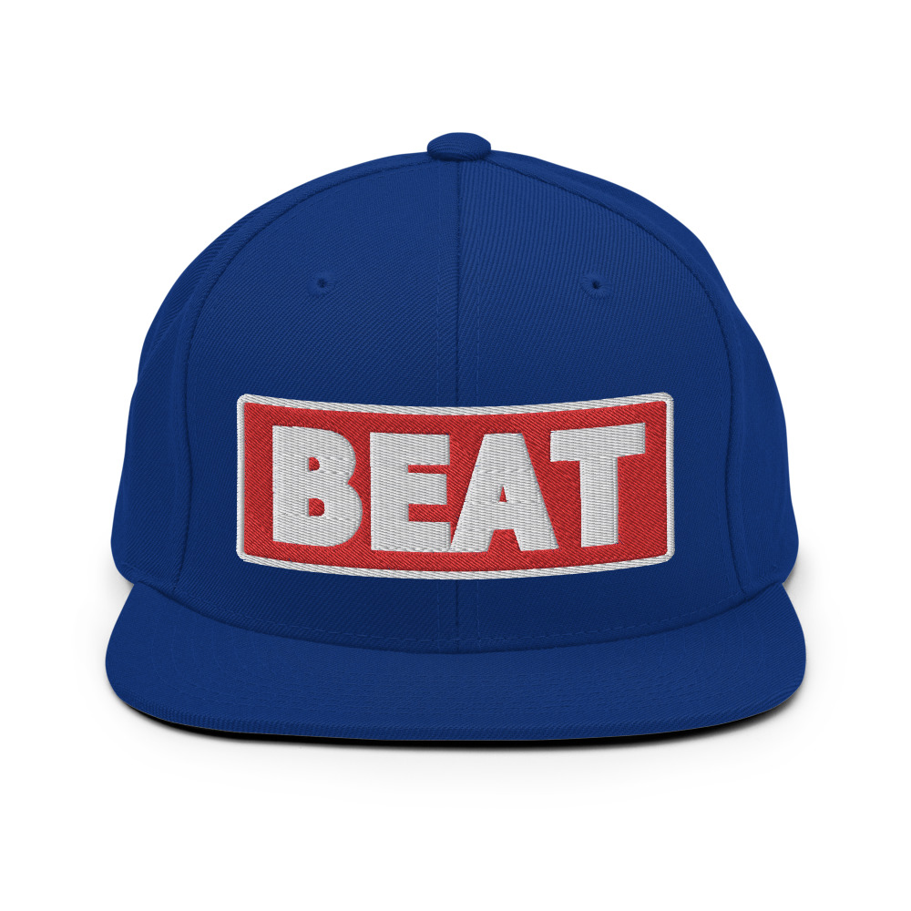 Casquette Snapback BEAT rouge – Image 10