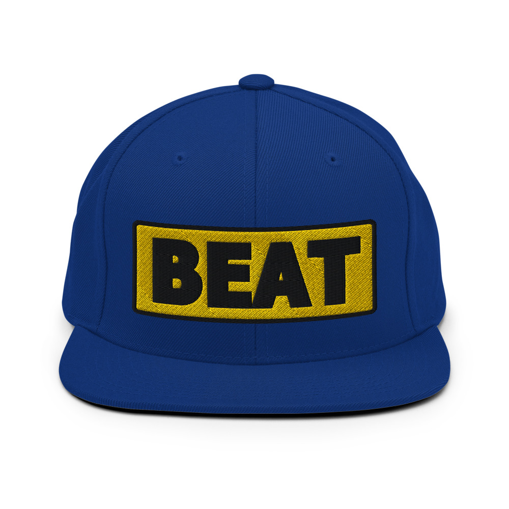 Casquette Snapback BEAT jaune – Image 9