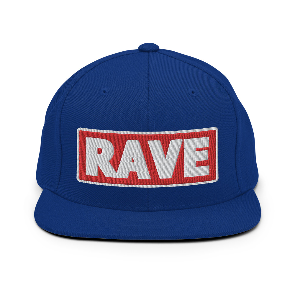 Casquette Snapback RAVE rouge – Image 9
