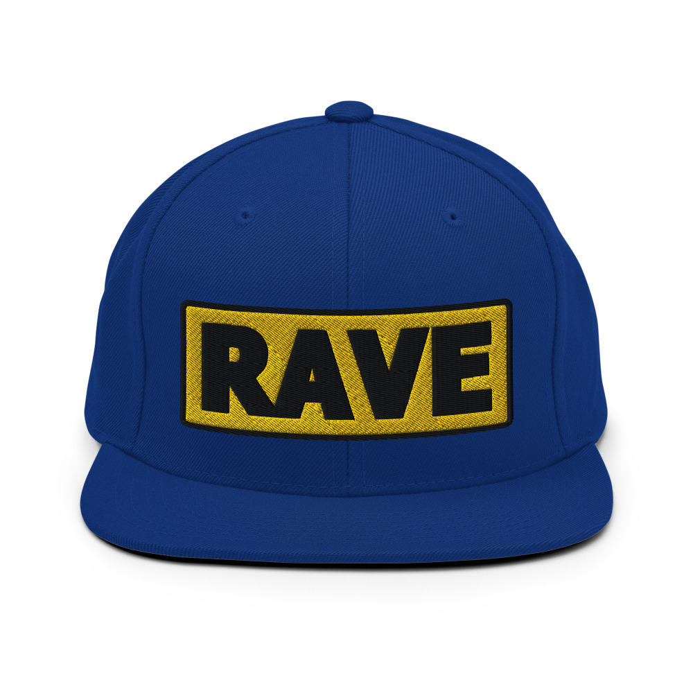Casquette Snapback RAVE jaune – Image 9