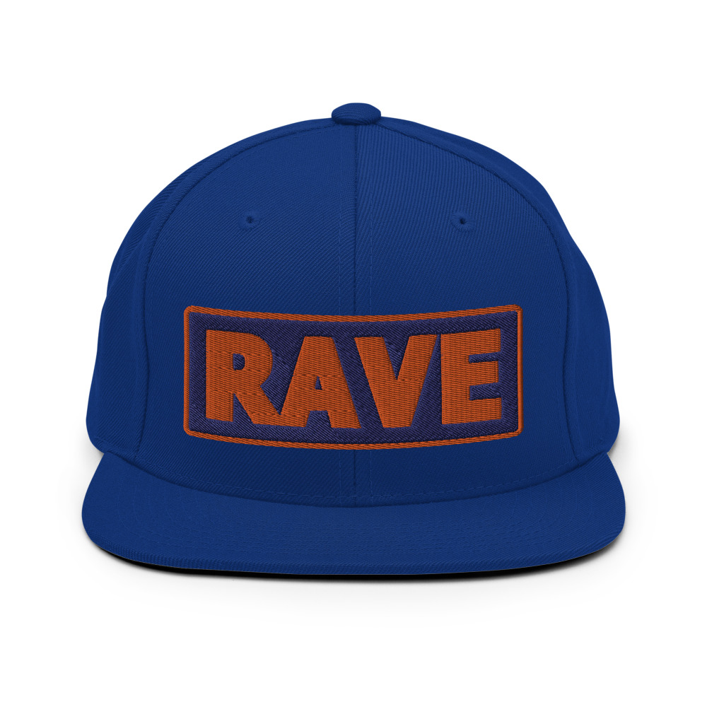 Casquette Snapback RAVE bleu – Image 9