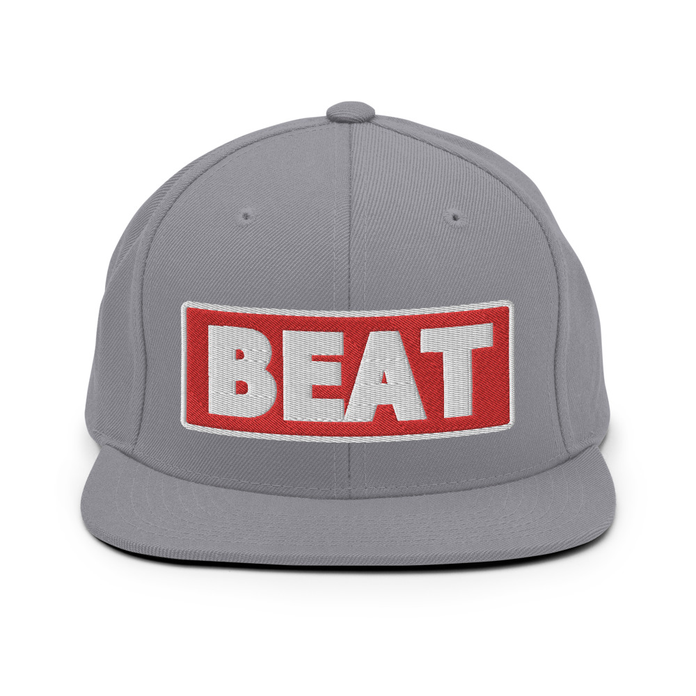 Casquette Snapback BEAT rouge – Image 16
