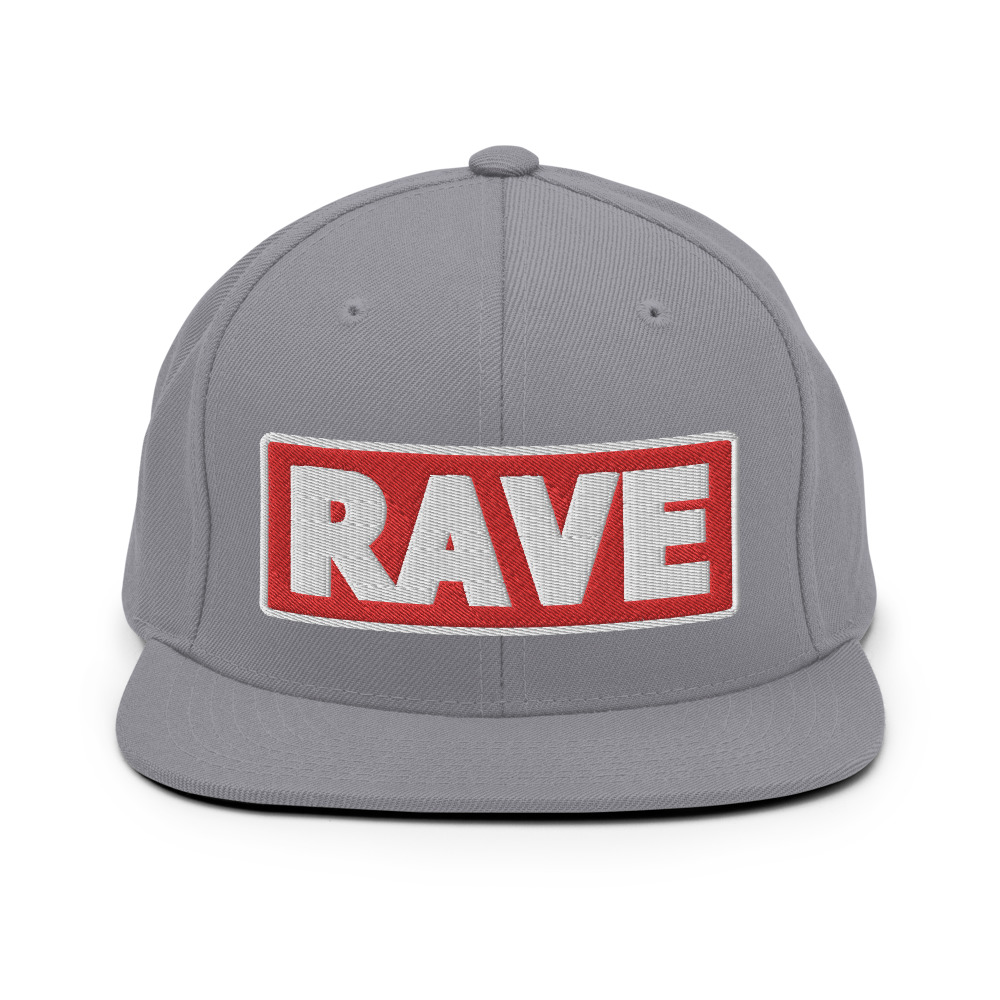 Casquette Snapback RAVE rouge – Image 16