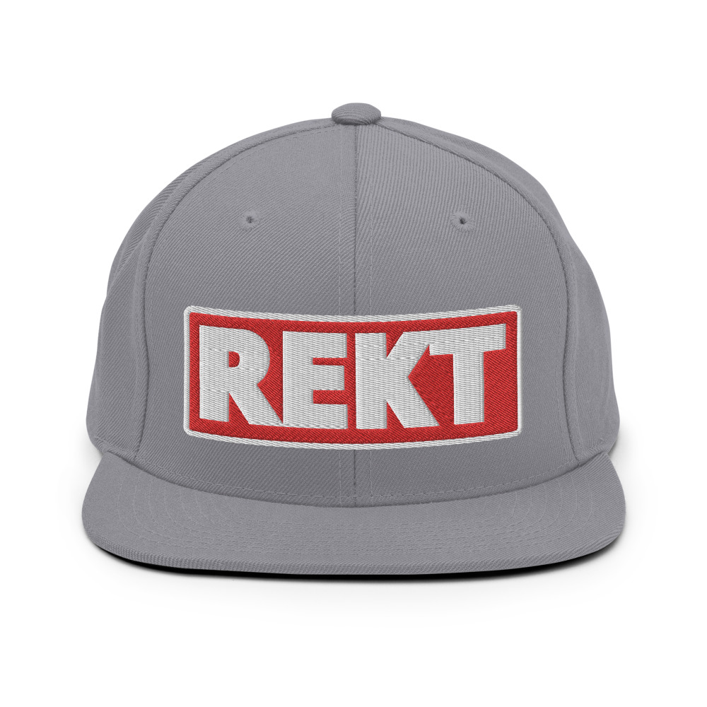 Casquette Snapback REKT rouge – Image 16