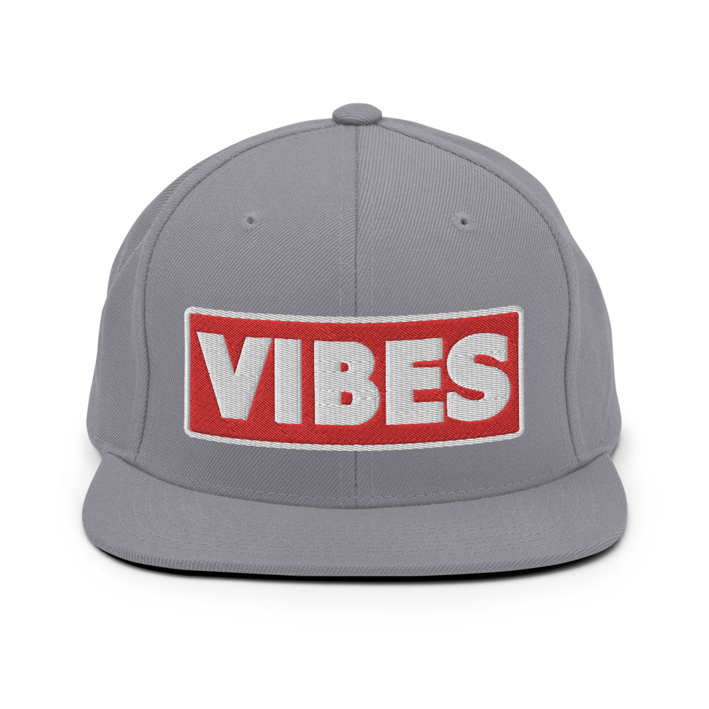 Casquette Snapback VIBES rouge – Image 16