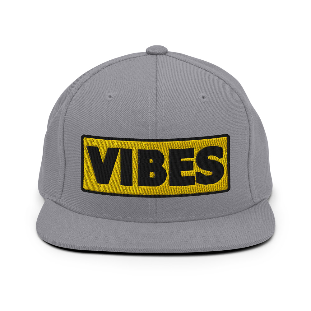 Casquette Snapback VIBES jaune – Image 16