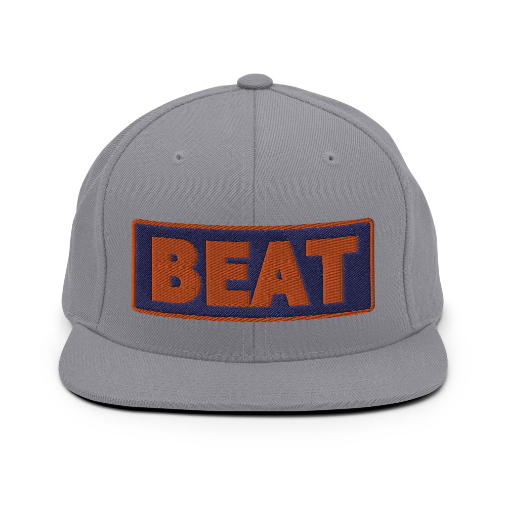 Casquette Snapback BEAT bleu – Image 3