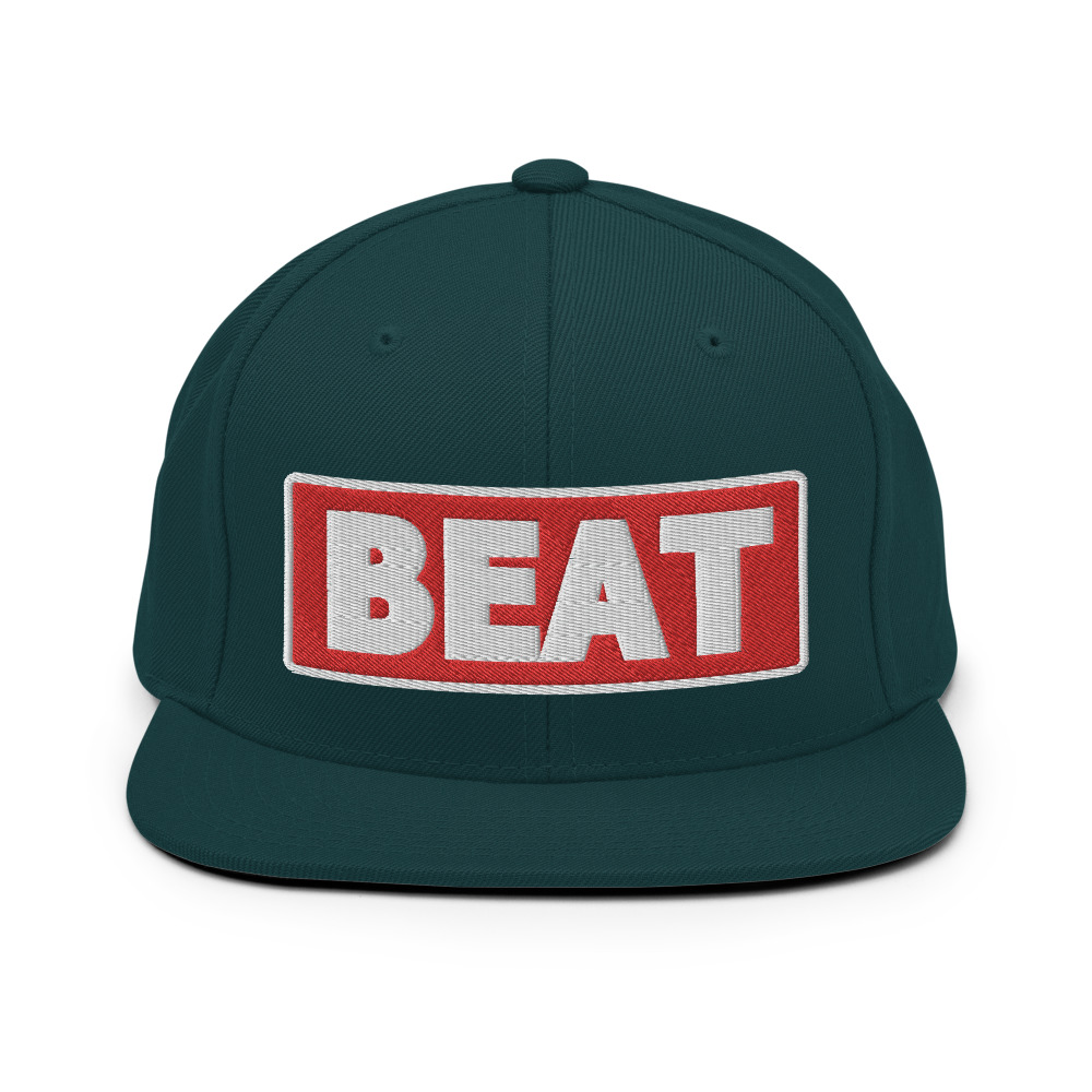Casquette Snapback BEAT rouge – Image 6