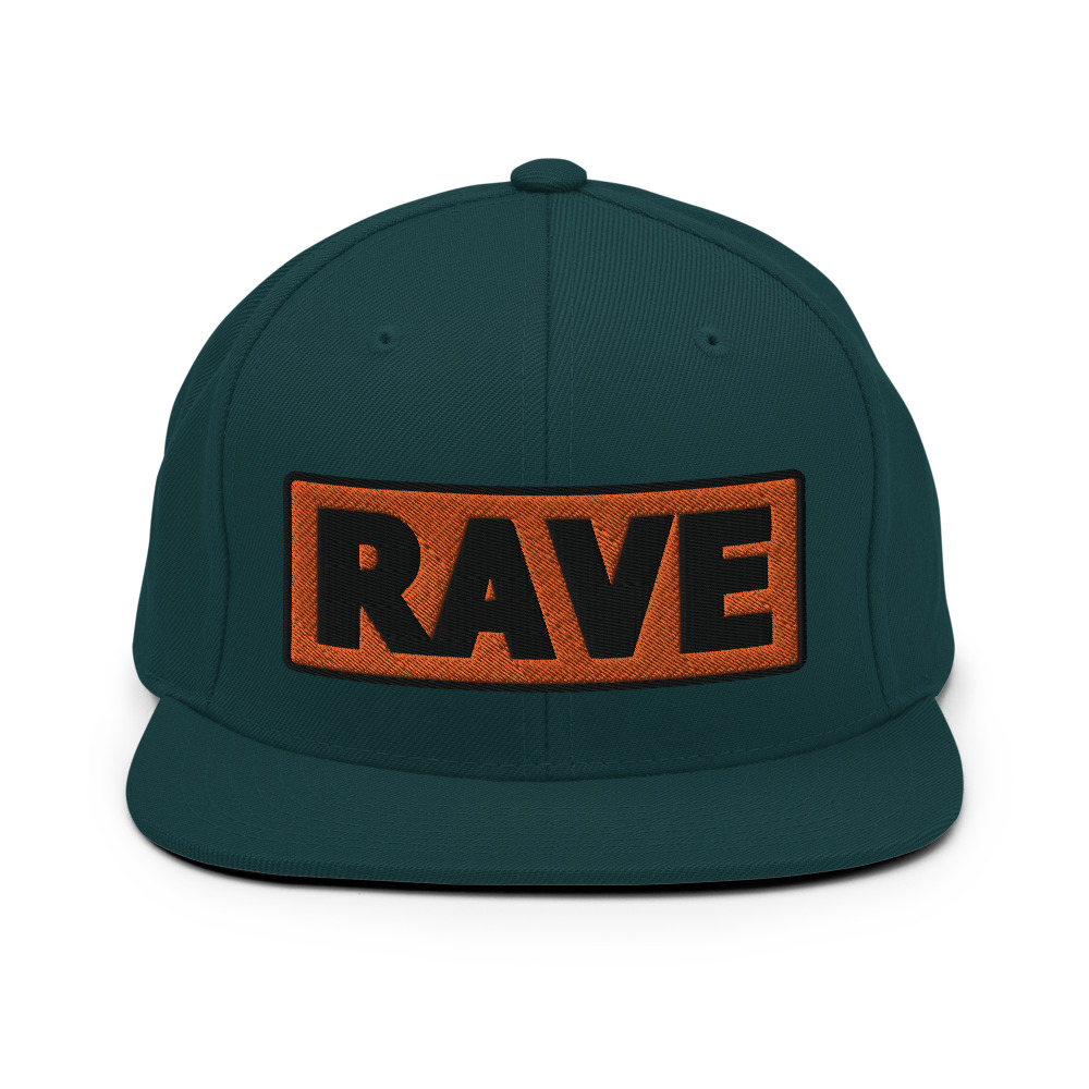 Casquette Snapback RAVE orange – Image 6