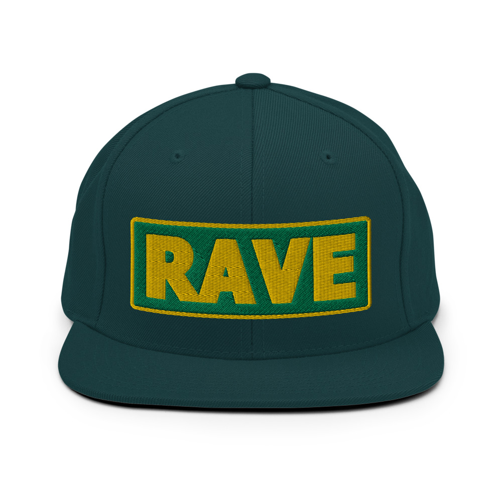Casquette Snapback RAVE vert – Image 6