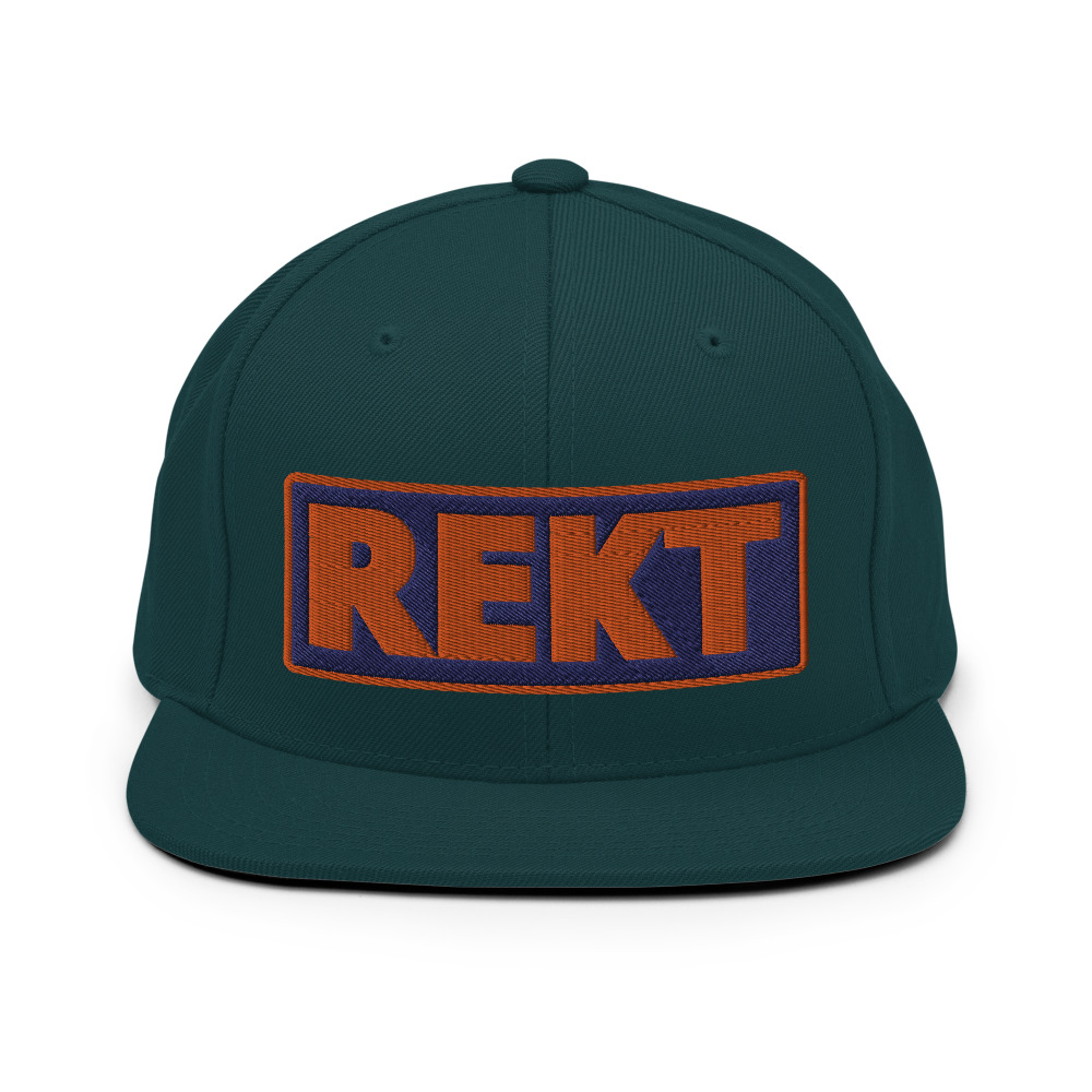 Casquette Snapback REKT bleu – Image 14