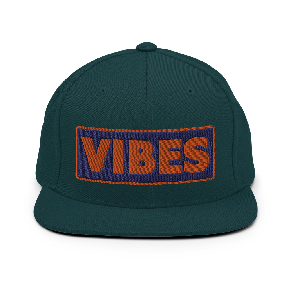 Casquette Snapback VIBES bleu – Image 13