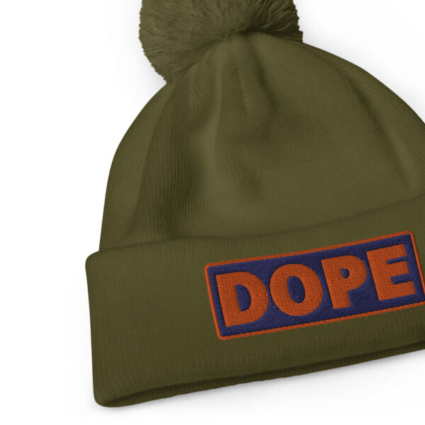 Bonnet à pompon DOPE bleu