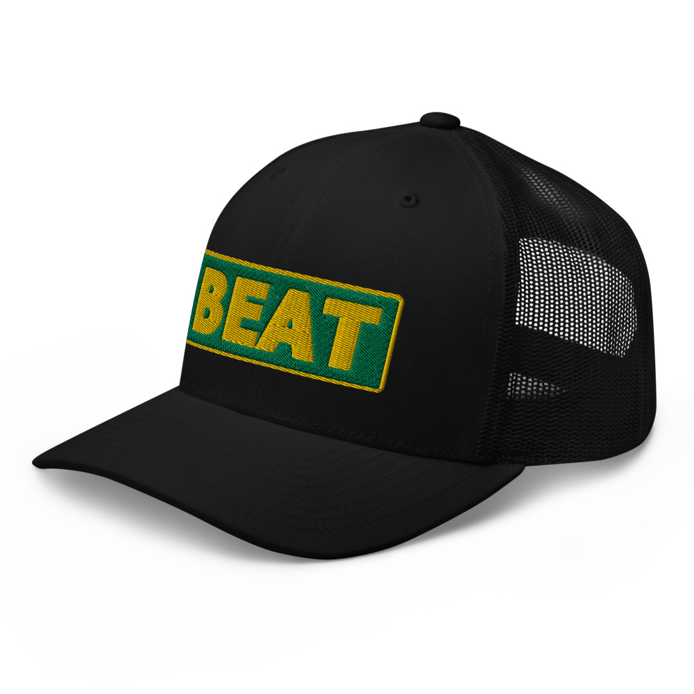 Casquette Trucker BEAT vert – Image 2