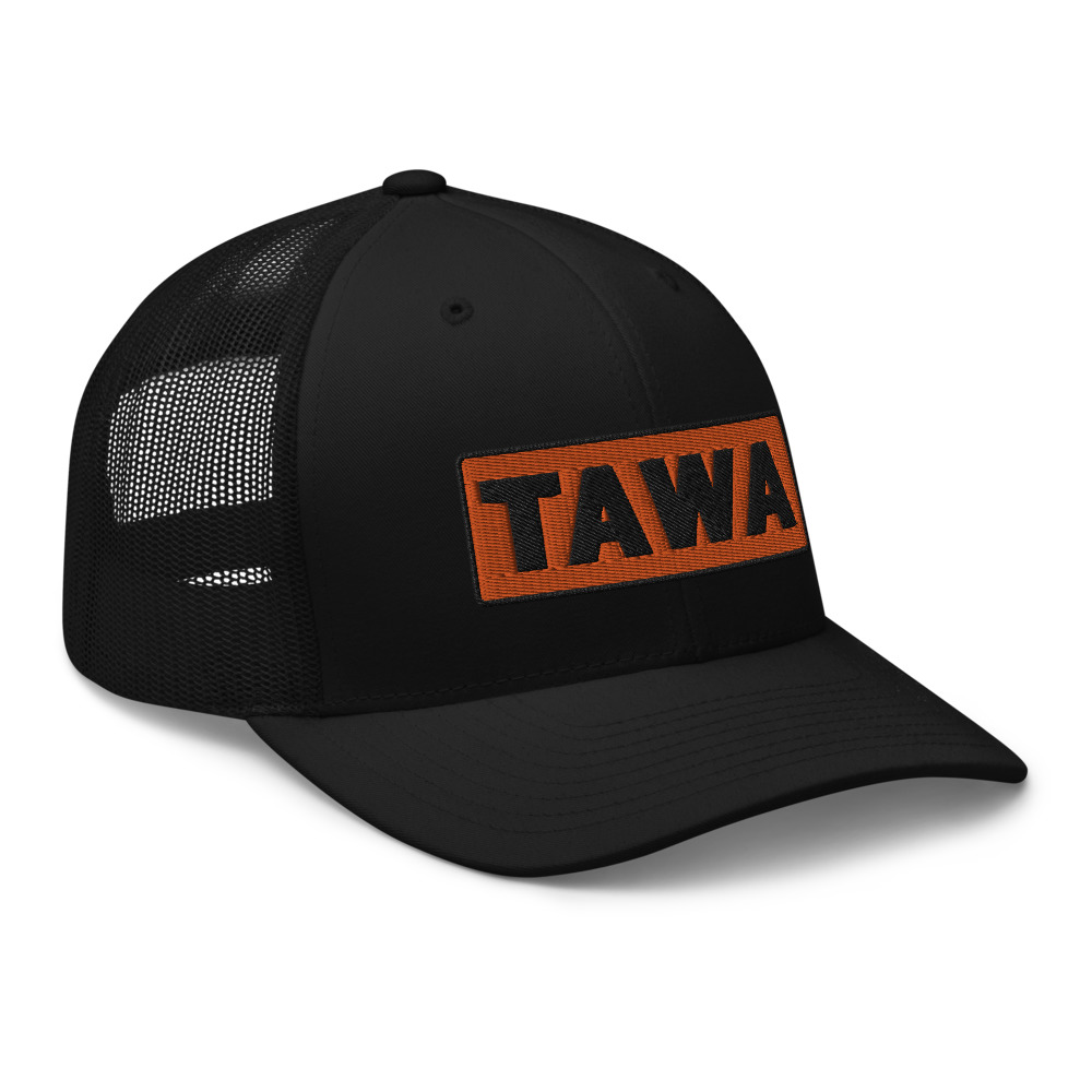 Casquette Trucker TAWA orange – Image 2