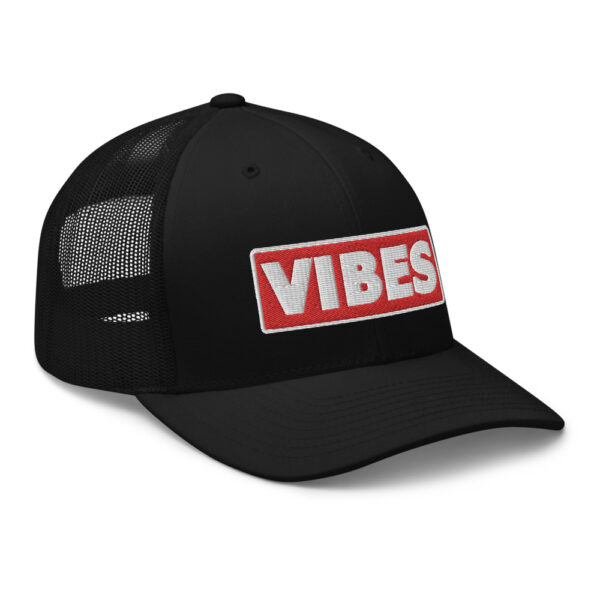 Casquette Trucker VIBES rouge