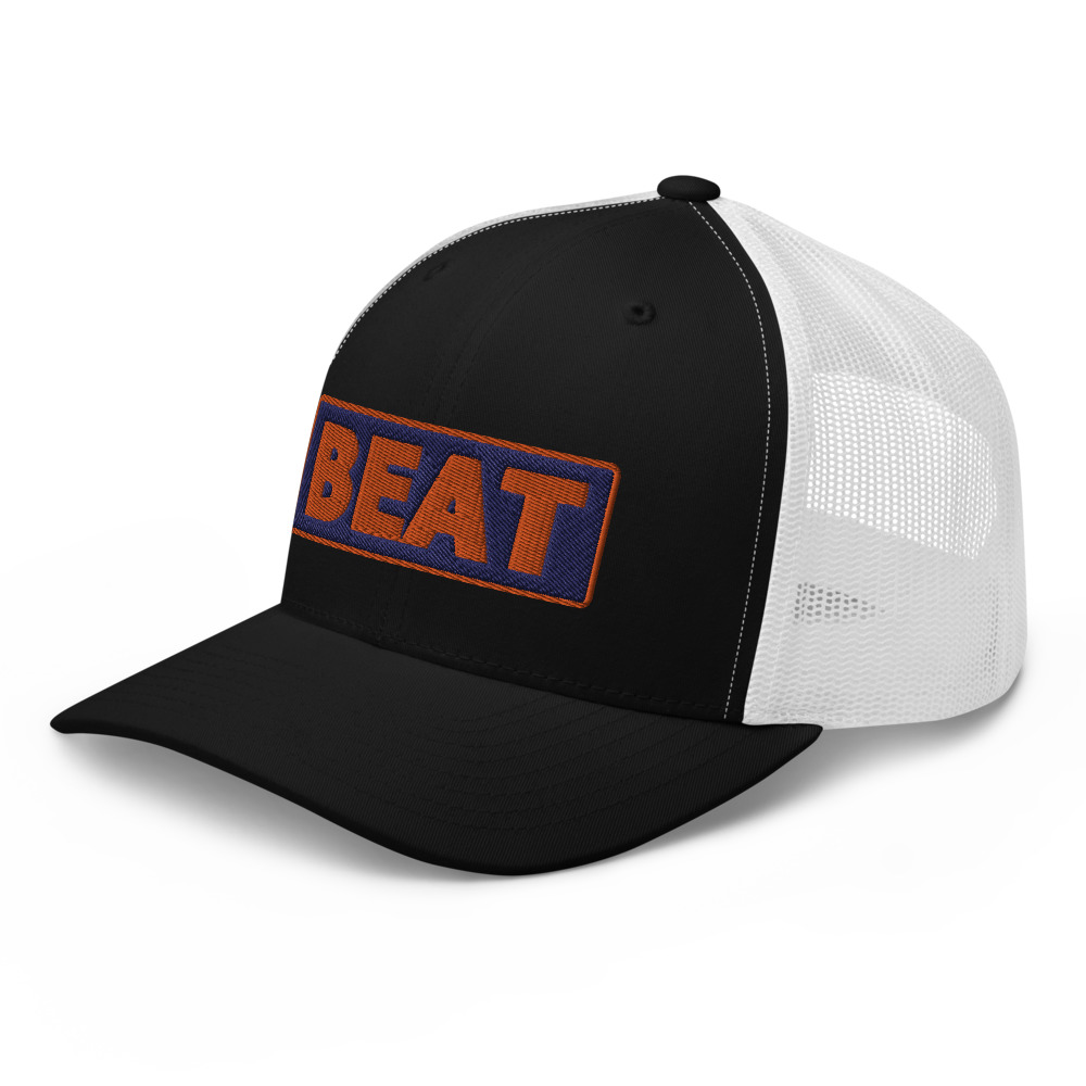 Casquette Trucker BEAT bleu – Image 3