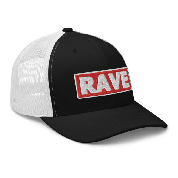 Casquette Trucker RAVE rouge