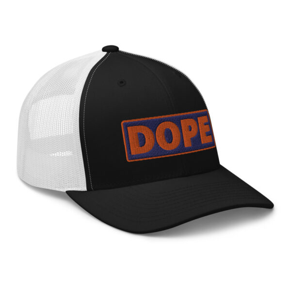 Casquette Trucker DOPE bleu