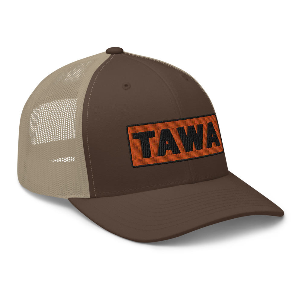 Casquette Trucker TAWA orange – Image 6