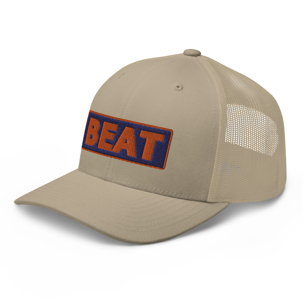 Casquette Trucker BEAT bleu – Image 8