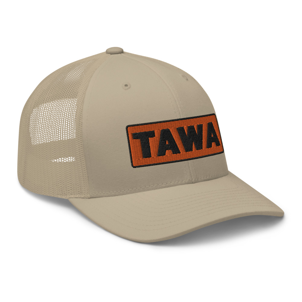 Casquette Trucker TAWA orange – Image 8