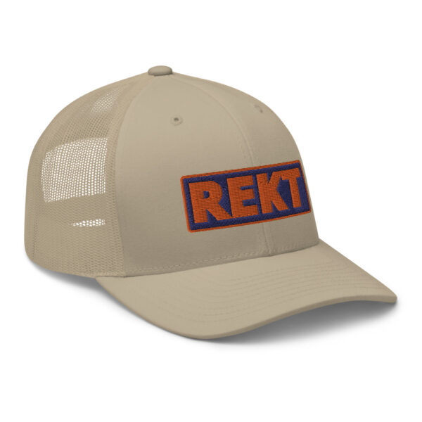 Casquette Trucker REKT bleu