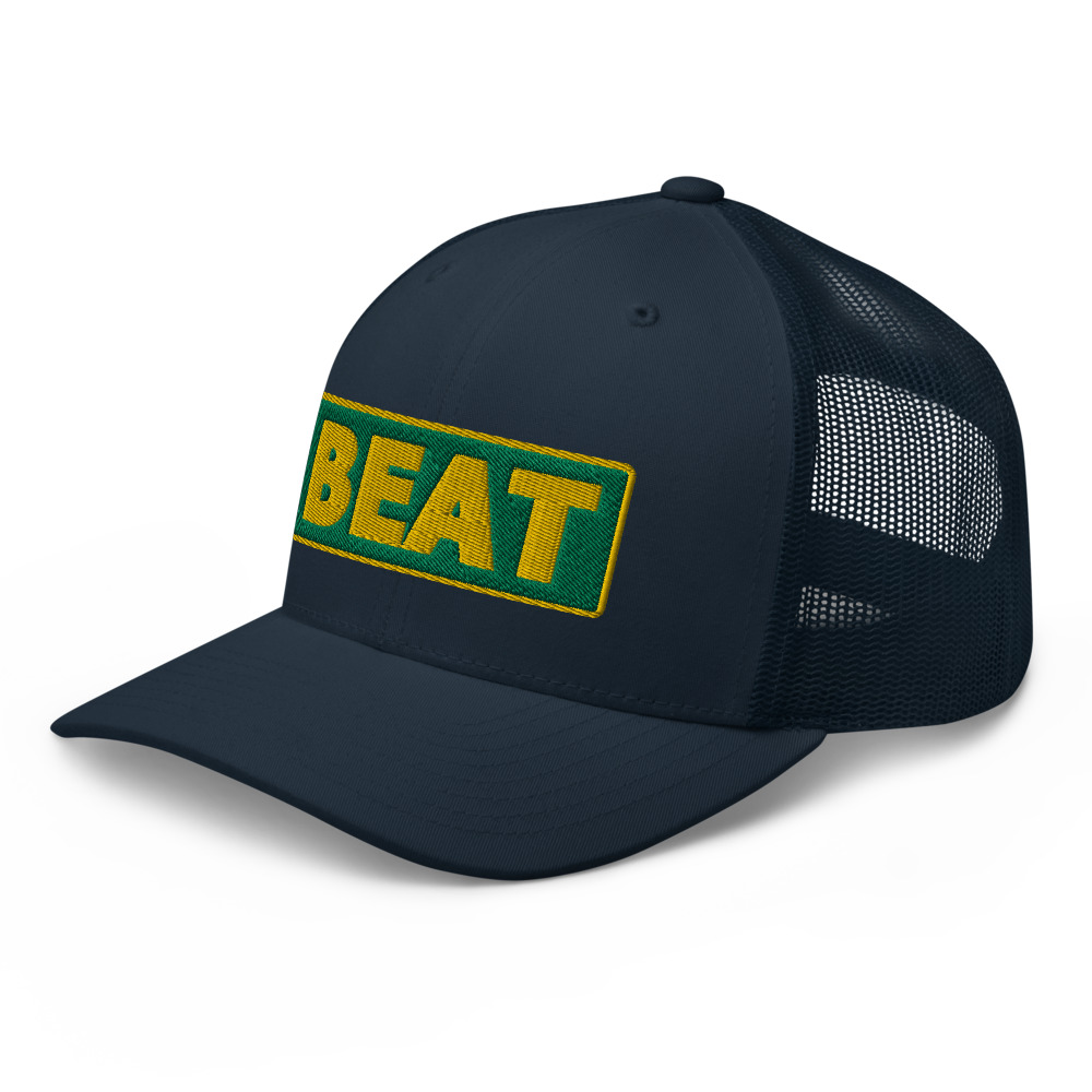 Casquette Trucker BEAT vert – Image 4