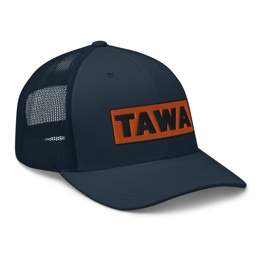 Casquette Trucker TAWA orange – Image 4