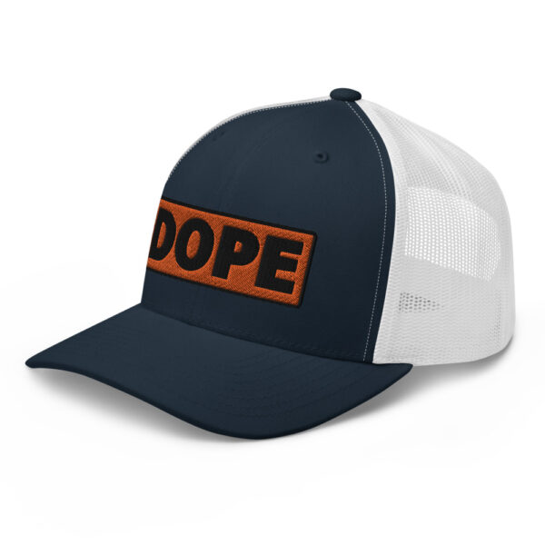 Casquette Trucker DOPE orange