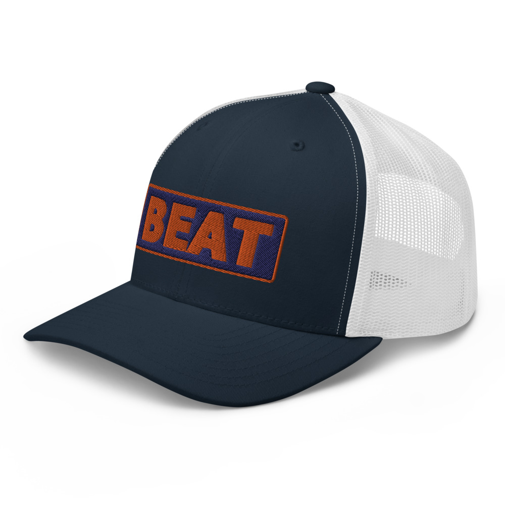 Casquette Trucker BEAT bleu – Image 5