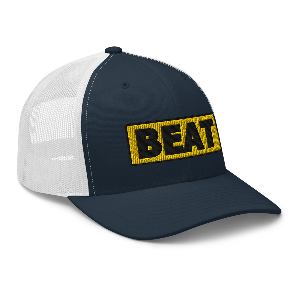 Casquette Trucker BEAT jaune – Image 5