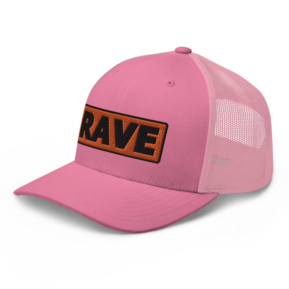 Casquette Trucker RAVE orange