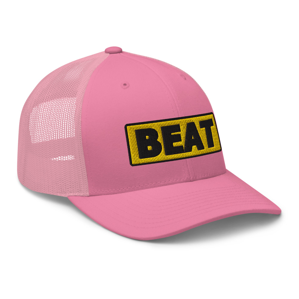 Casquette Trucker BEAT jaune – Image 9
