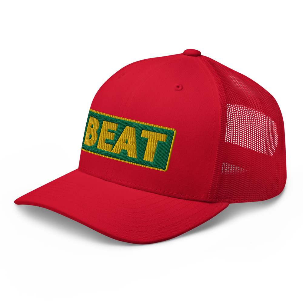 Casquette Trucker BEAT vert – Image 6