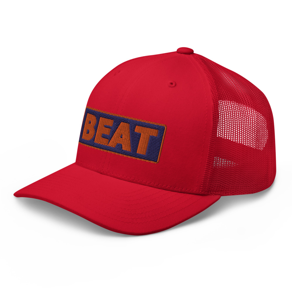 Casquette Trucker BEAT bleu – Image 6
