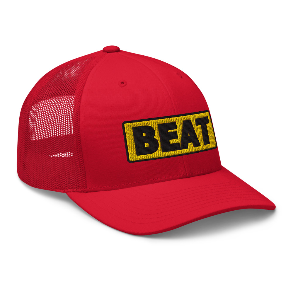 Casquette Trucker BEAT jaune