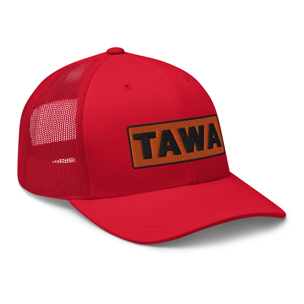 Casquette Trucker TAWA orange – Image 5