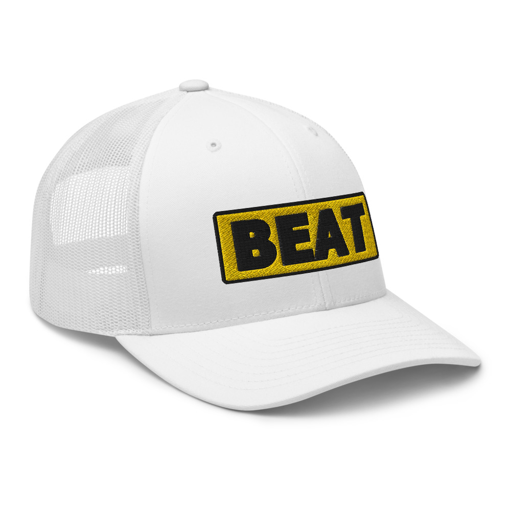 Casquette Trucker BEAT jaune – Image 10