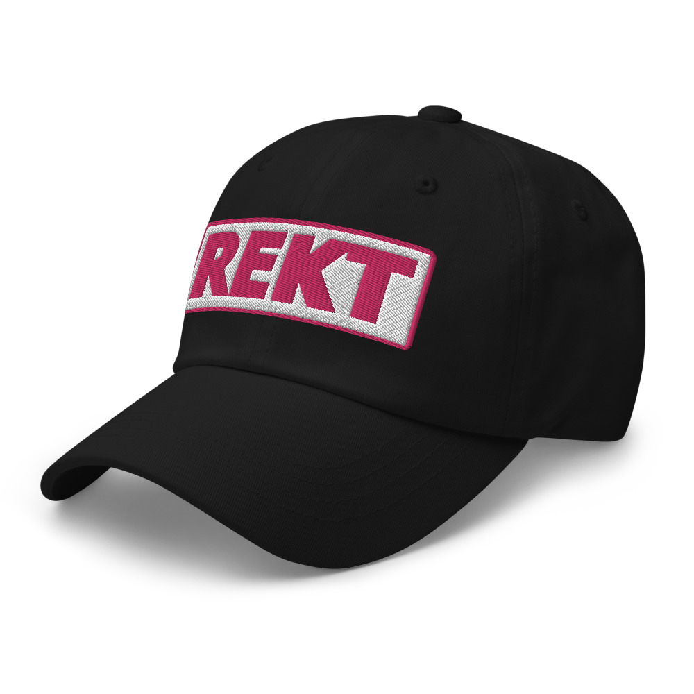 Casquette Baseball REKT blanc – Image 2