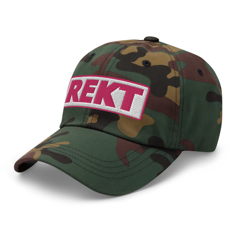 Casquette Baseball REKT blanc – Image 3