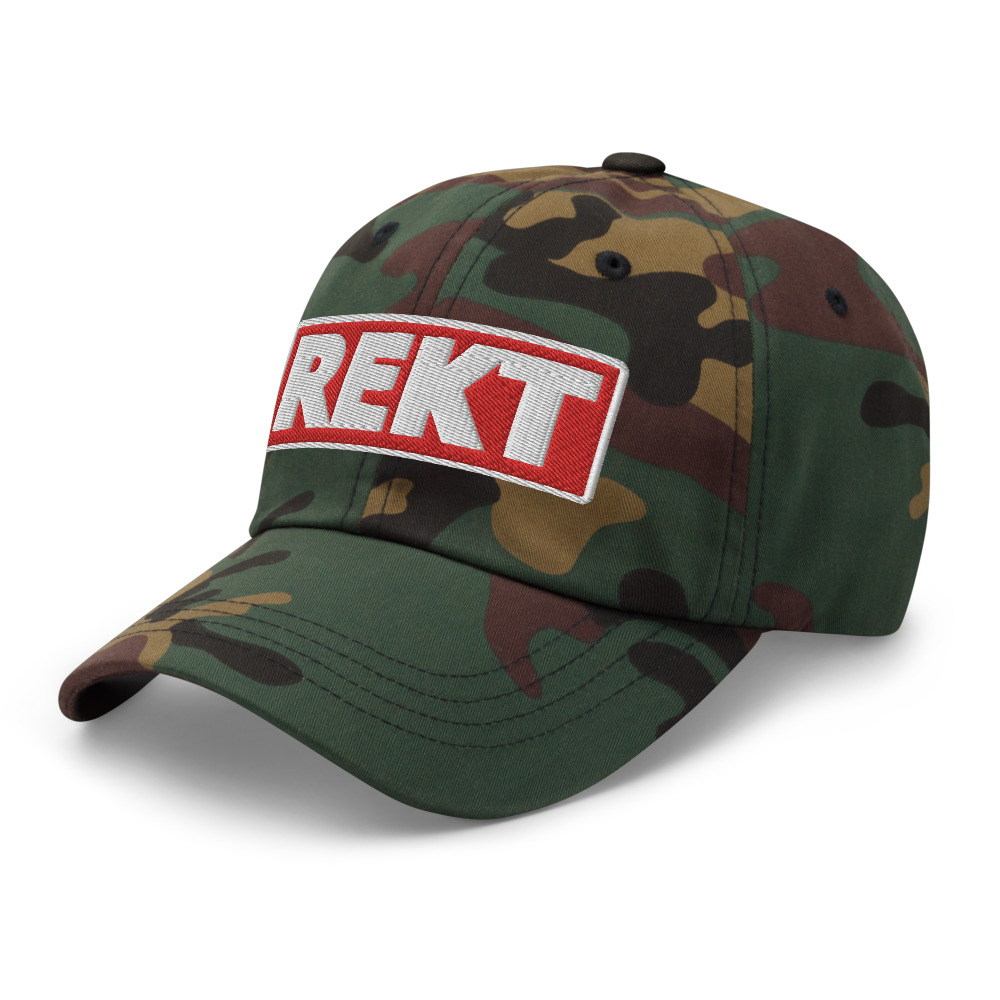Casquette Baseball REKT rouge – Image 3