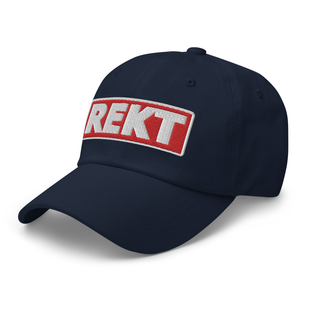 Casquette Baseball REKT rouge – Image 2