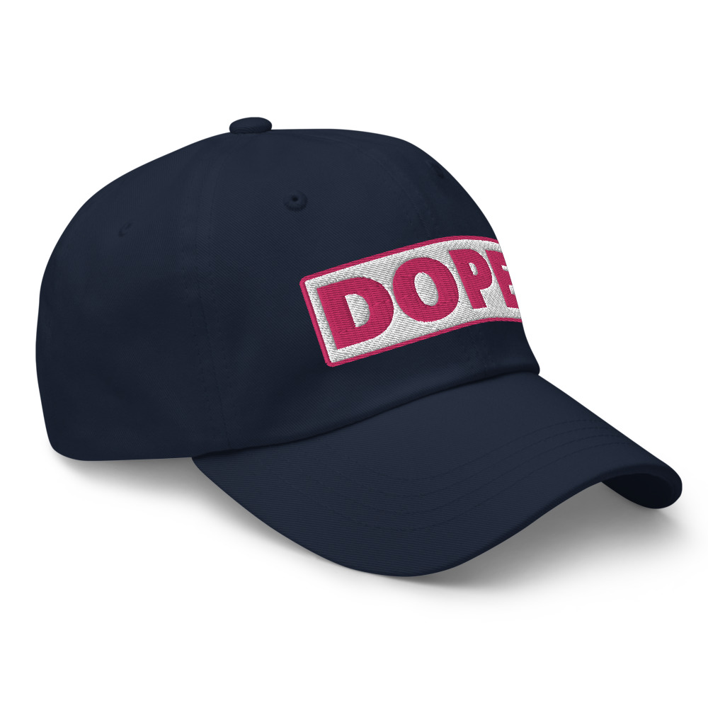 Casquette Baseball DOPE blanc – Image 3