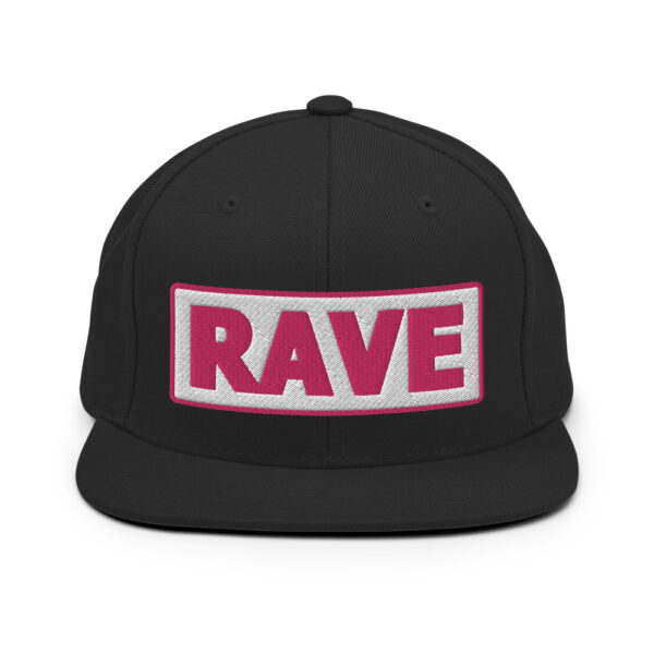 Casquette Snapback RAVE blanc